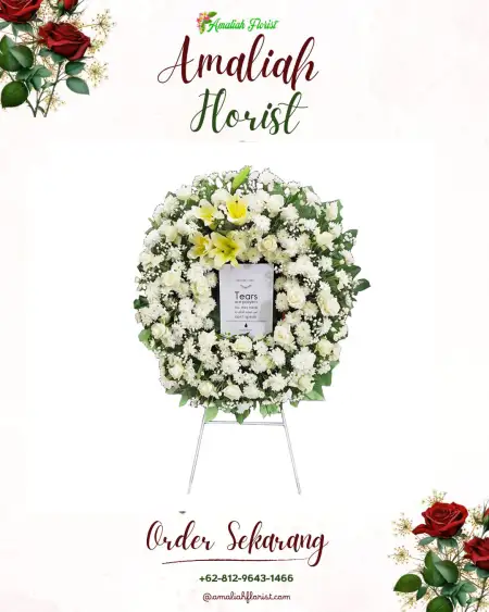 Krans Bunga Duka Pekapuran Raya